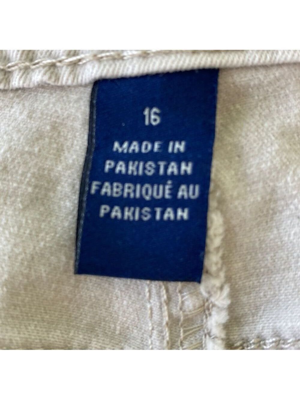 BANDOLINA Jean Cream Size 16 - Picture 6 of 8